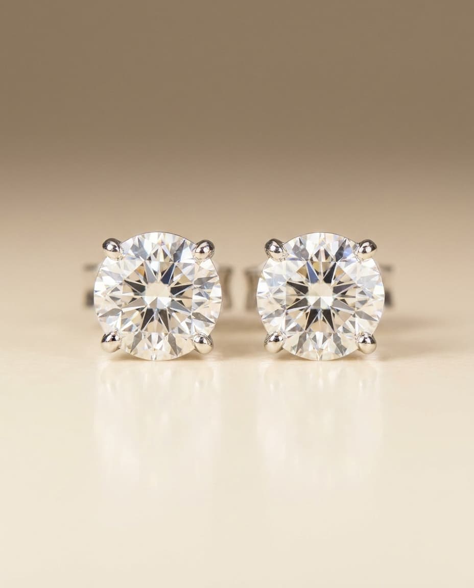 Celeste Diamond Studs
